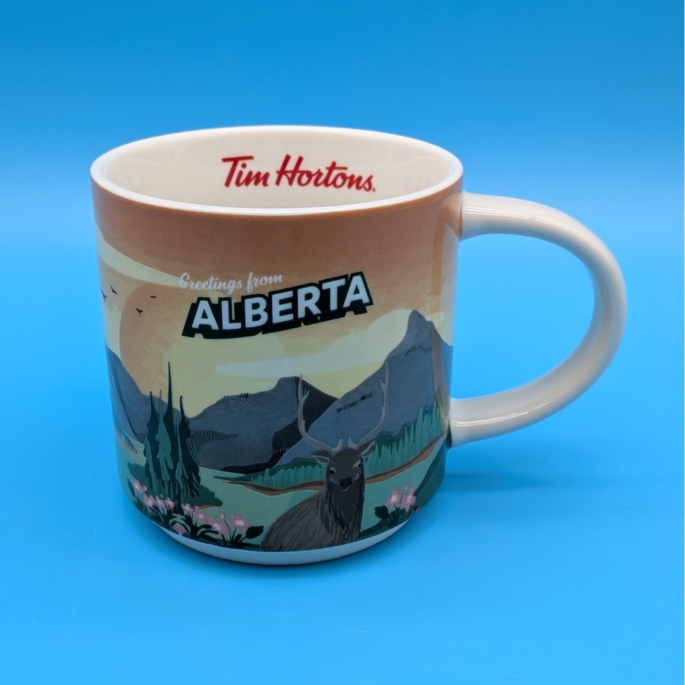 Tim Hortons Greetings From Alberta Mug Tims Canada Collection 2026